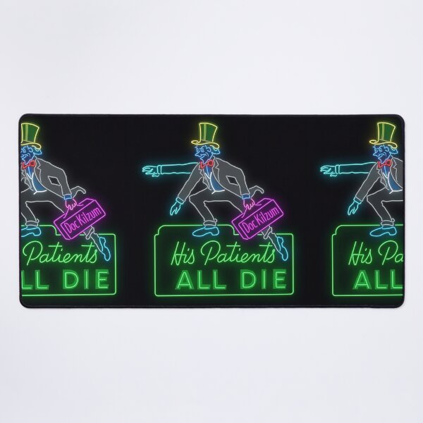 Item preview, "Vintage Retro Neon Mad Doctor Sign" designed and sold by The Ravens Ballad.