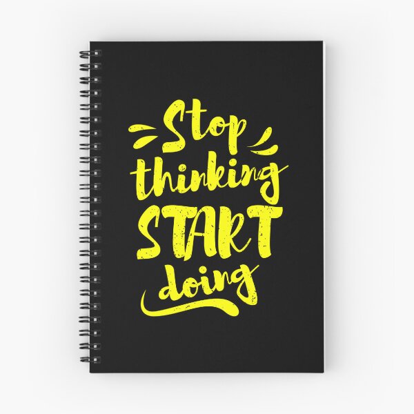 Item preview, Stop Thinking Start Doing designed and sold by italiad-oll.