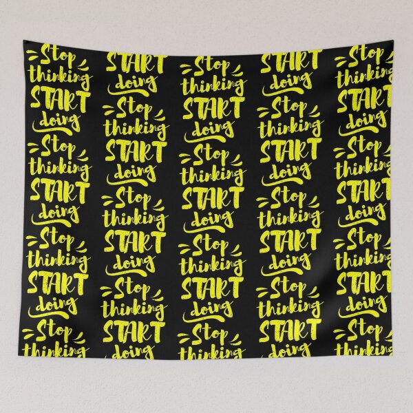 Item preview, Stop Thinking Start Doing designed and sold by italiad-oll.