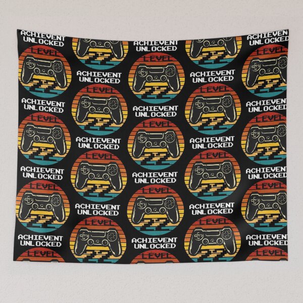 Item preview, Birthday Achievement Unlocked Level Up Gamer designed and sold by amm-yWescott.