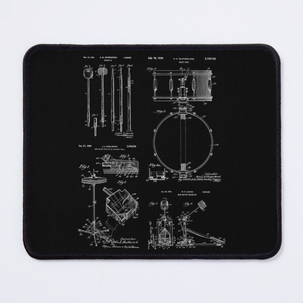Item preview, Drummer Gift Patent Print Drum Set designed and sold by Defey.