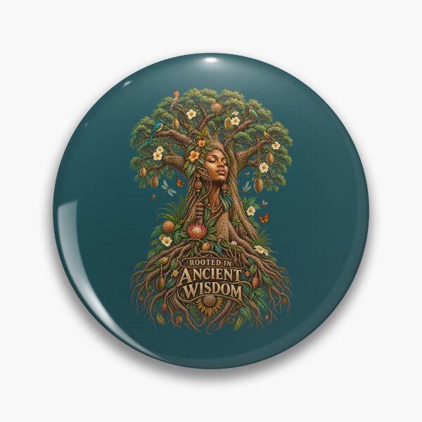 Item preview, Rooted in Ancient Wisdom | Sacred Baobab Tree | Mother Nature Art designed and sold by 'VARI'.