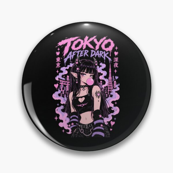 Item preview, Tokyo After Dark Pastel Soft Grunge Anime Girl designed and sold by Yellowriversss.