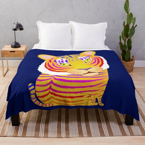 Item preview, Tiger Looking Back designed and sold by TamaAnimalArt.