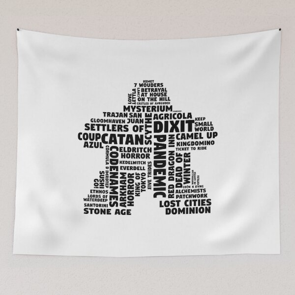 Item preview, Board Game Word Cloud Token Outline Hobby Merch designed and sold by OsbornRowe.