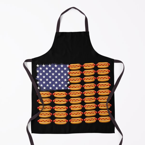 Item preview, Funny Hot Dog American Flag Food Humor Patriotic Summer  designed and sold by NguboNorento.