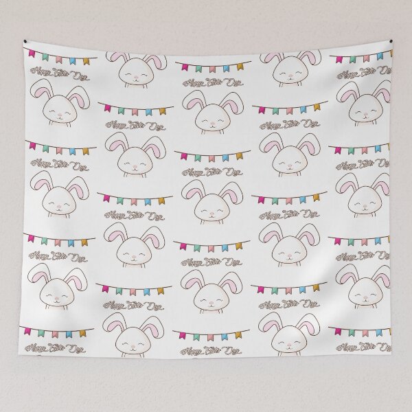 Aperçu de l'œuvre T-shirt lapin de Pâques créée et vendue par essicaundbe-rg.
