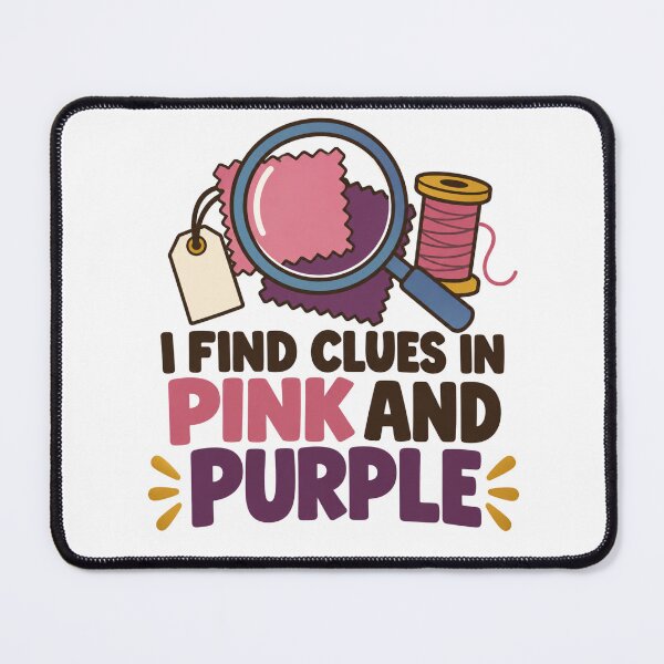Item preview, I Find Clues In Pink And Purple Cytotechnologist designed and sold by DreamLayerStudio.