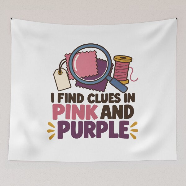 Item preview, I Find Clues In Pink And Purple Cytotechnologist designed and sold by DreamLayerStudio.