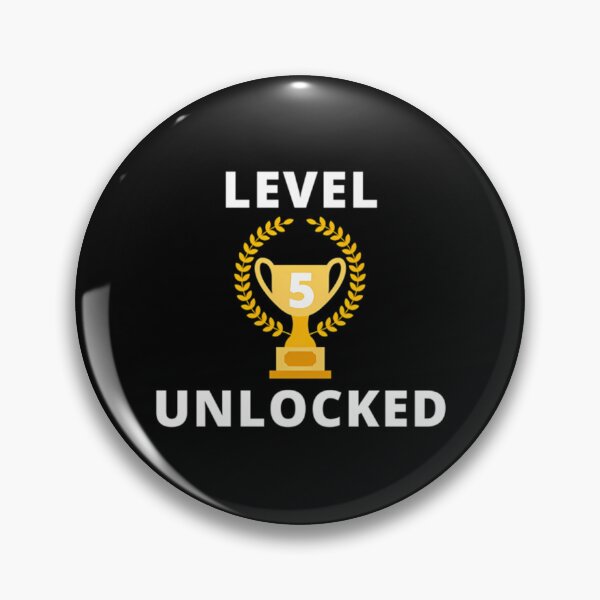 Item preview, Level 5 Unlocked - Gamer Birthday Gift designed and sold by amm-yWescott.