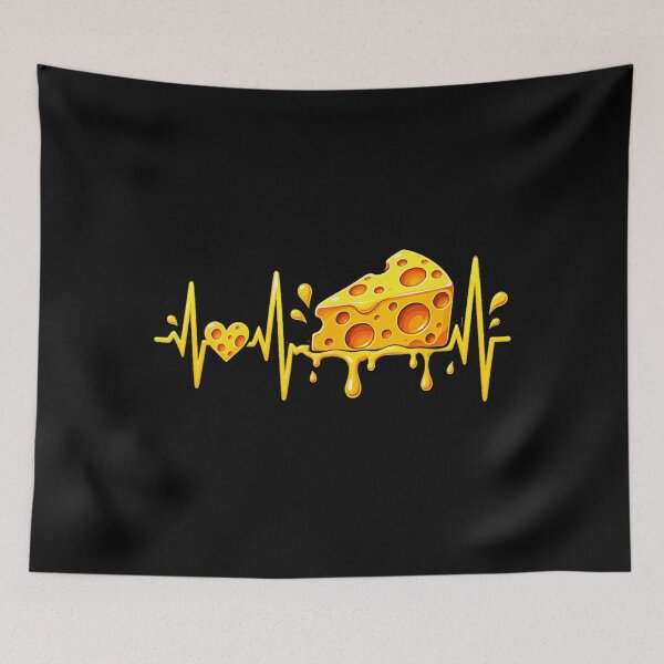 Item preview, Cheese Heartbeat Food Lover  designed and sold by NguboNorento.