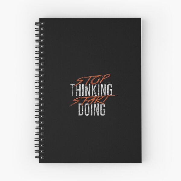 Item preview, Stop Thinking Start Doing designed and sold by italiad-oll.