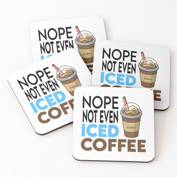 Item preview, No Not Even Iced Coffee Ramadan designed and sold by duard-oClarke.