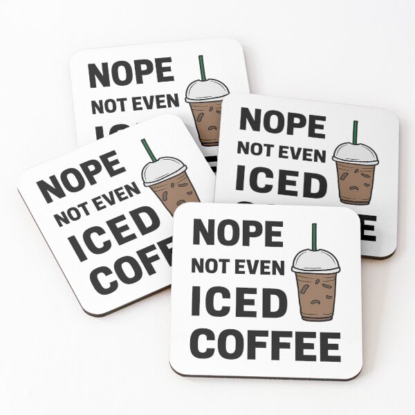 Item preview, No Not Even Iced Coffee Ramadan designed and sold by duard-oClarke.