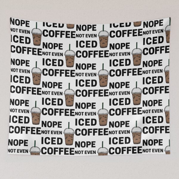 Item preview, No Not Even Iced Coffee Ramadan designed and sold by duard-oClarke.