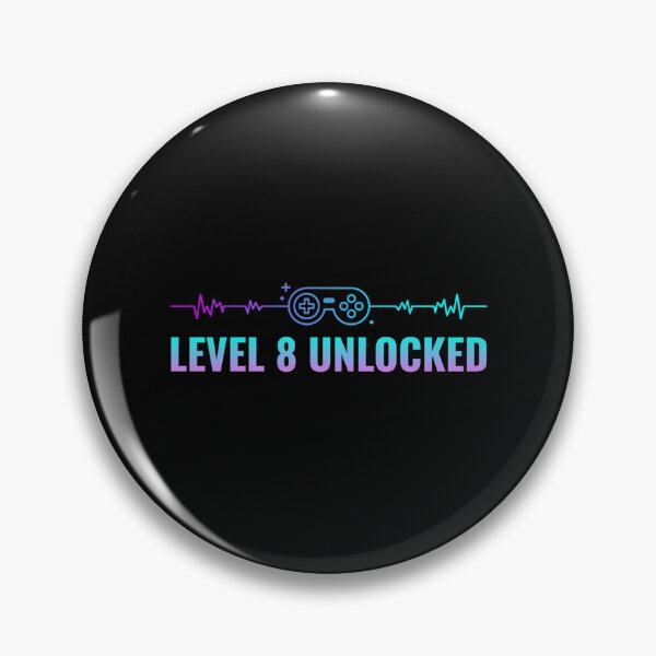 Item preview, Level 8 Unlocked 8Th Birthday designed and sold by amm-yWescott.