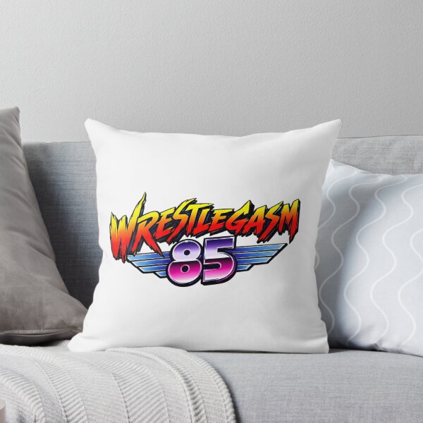 Item preview, Wrestlegasm 85 Retro Wrestling Logo designed and sold by oscojd-ftgieb.