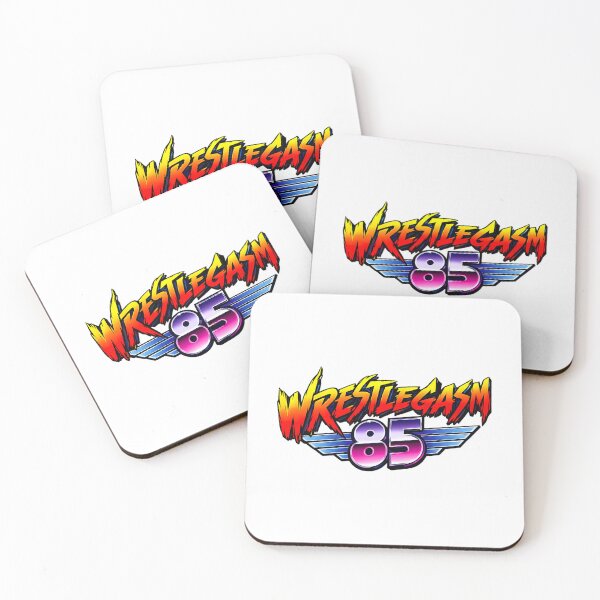 Item preview, Wrestlegasm 85 Retro Wrestling Logo designed and sold by oscojd-ftgieb.