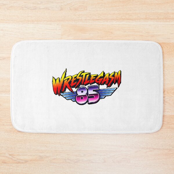 Item preview, Wrestlegasm 85 Retro Wrestling Logo designed and sold by oscojd-ftgieb.