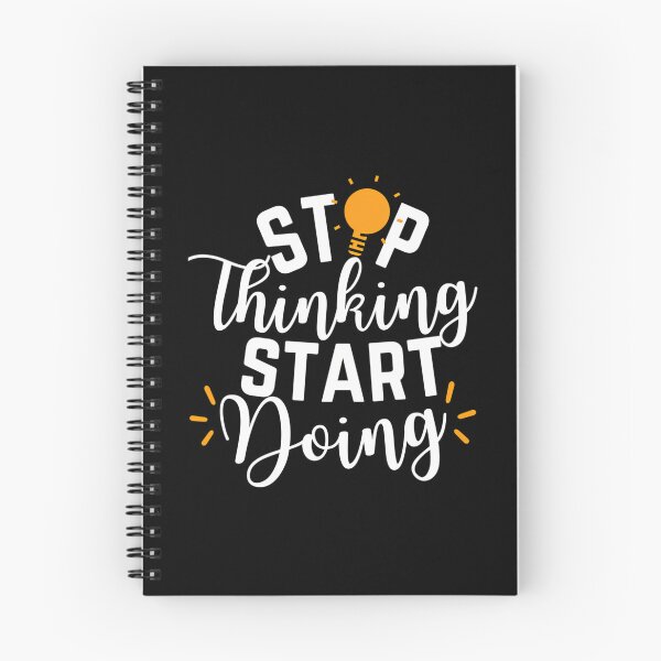 Item preview, Stop Thinking Start Doing designed and sold by italiad-oll.