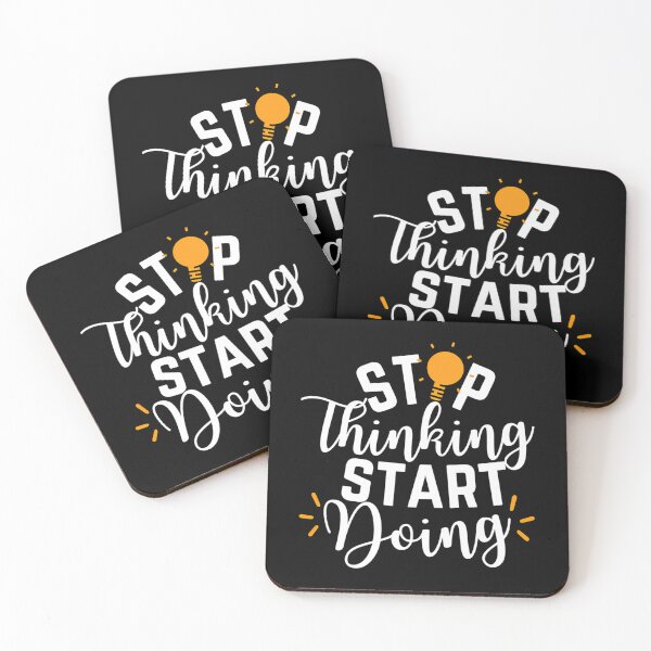 Item preview, Stop Thinking Start Doing designed and sold by italiad-oll.