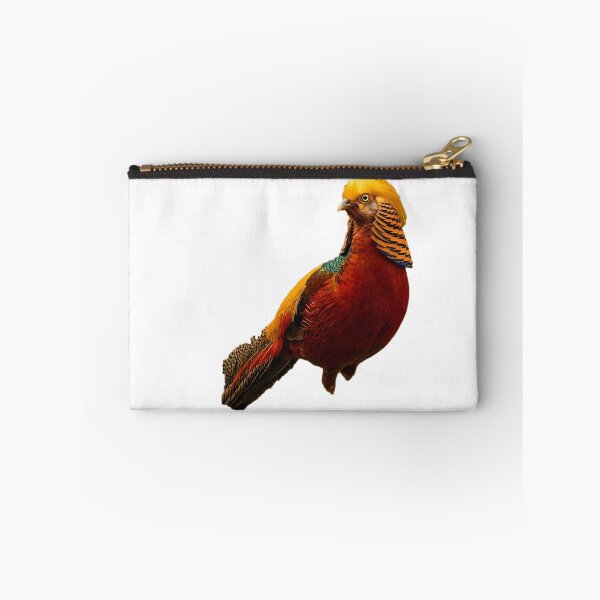 Item preview, Golden Pheasant – Vivid Gold & Scarlet Portrait designed and sold by Helt-enkelt.