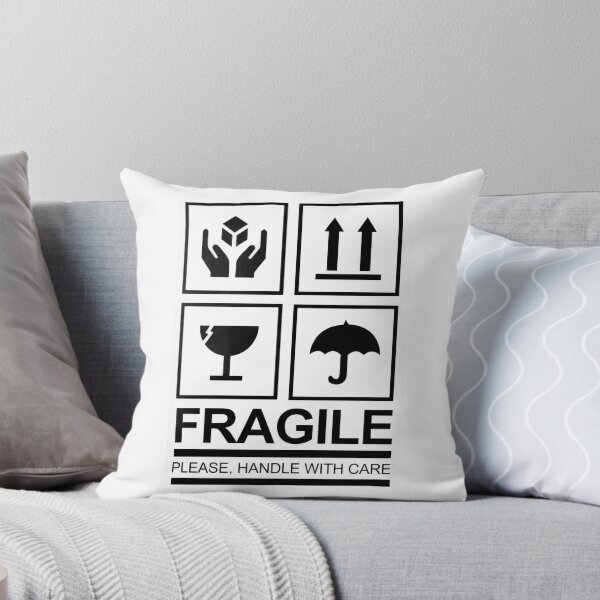 Item preview, Fragile Handle With Care Packaging Symbols - Minimalist Industrial Graphic Poster designed and sold by Billy Morfo™.