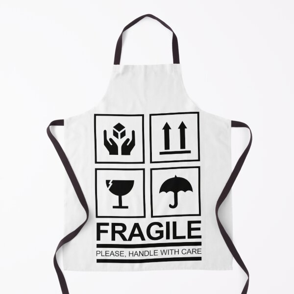 Item preview, Fragile Handle With Care Packaging Symbols - Minimalist Industrial Graphic Poster designed and sold by Billy Morfo™.