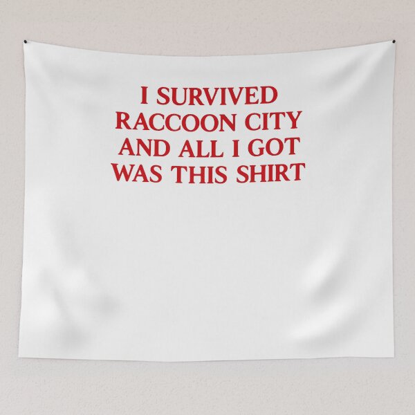 Item preview, I Survived Raccoon City designed and sold by design-sopsunil.