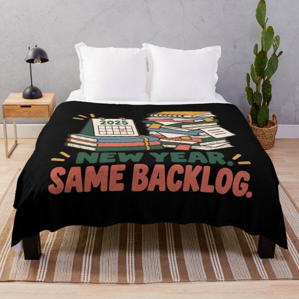 Item preview, New Year Same Backlog Archivist designed and sold by DreamLayerStudio.