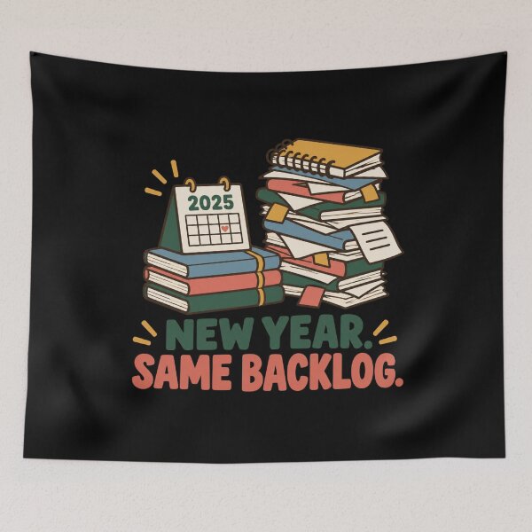 Item preview, New Year Same Backlog Archivist designed and sold by DreamLayerStudio.