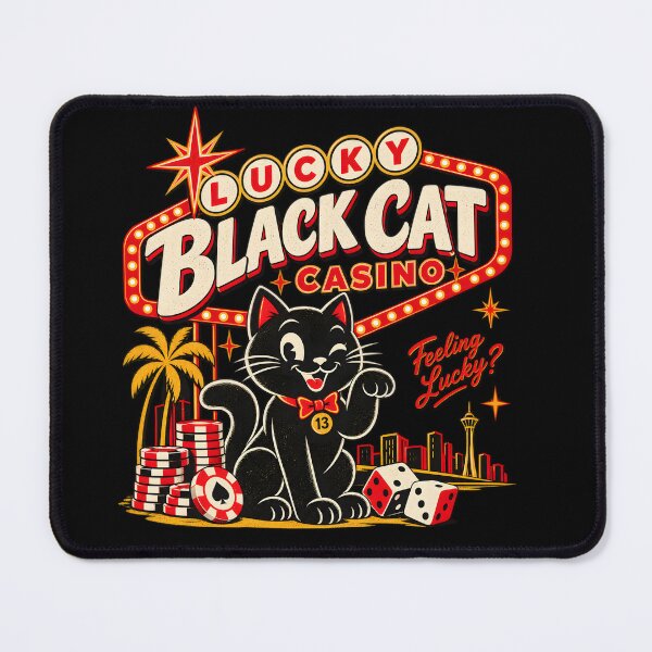 Item preview, Black Cat Casino designed and sold by jkpivaral.