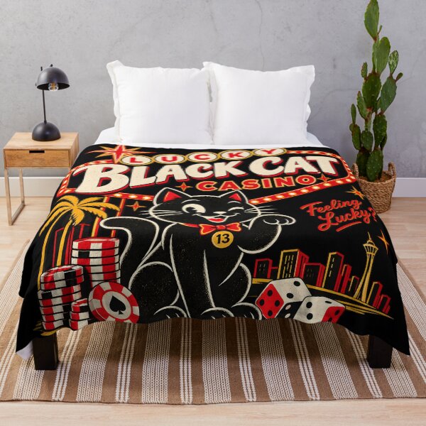 Item preview, Black Cat Casino designed and sold by jkpivaral.