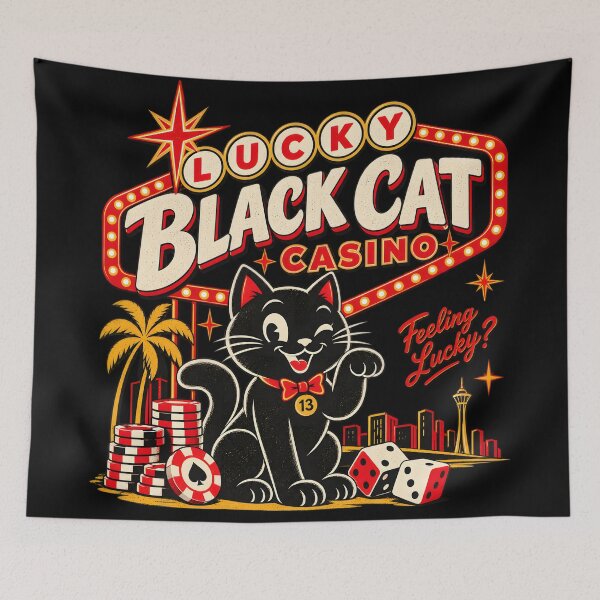 Item preview, Black Cat Casino designed and sold by jkpivaral.
