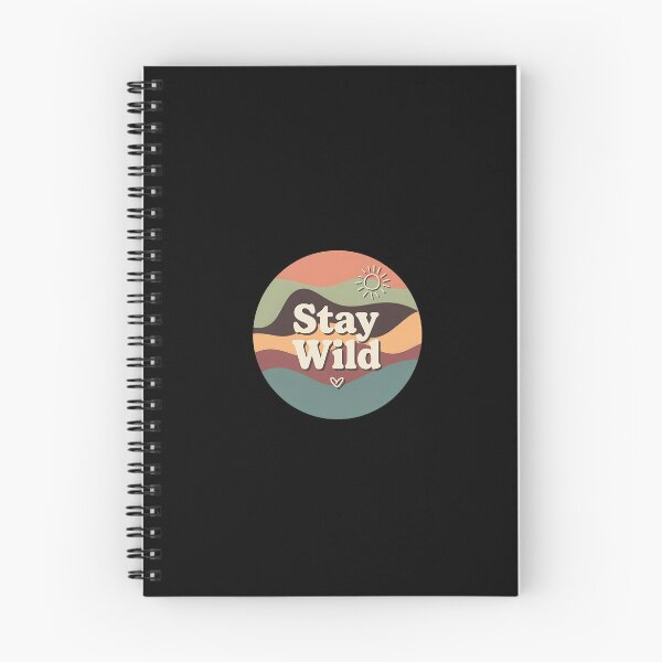 Item preview, Stay Wild Retro Wavy Landscape Sun  designed and sold by OsbornRowe.