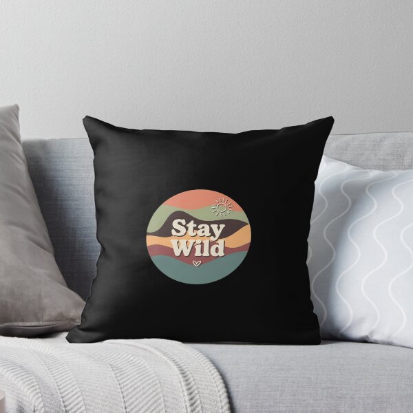 Item preview, Stay Wild Retro Ondulado Paisaje Sol designed and sold by OsbornRowe.