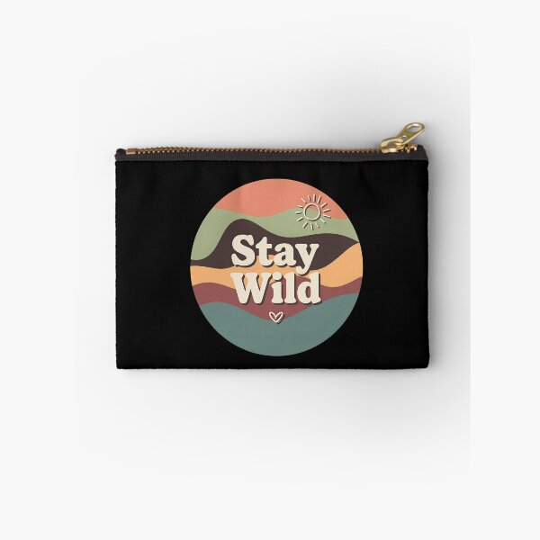 Item preview, Stay Wild Retro Wavy Landscape Sun  designed and sold by OsbornRowe.