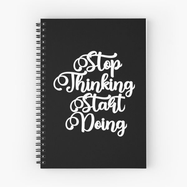 Item preview, Stop Thinking Start Doing designed and sold by italiad-oll.