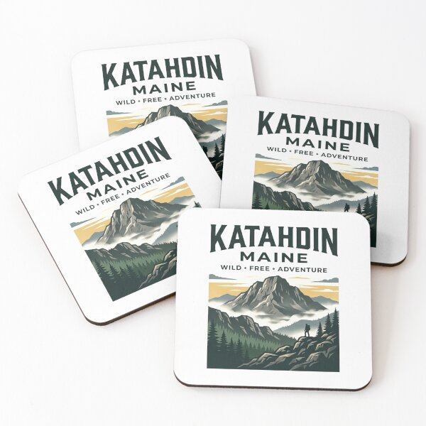 Item preview, Mount Katahdin Maine Outdoor Adventure T-Shirt | Mountain Hiking Design designed and sold by Mathias Yakubu Design.