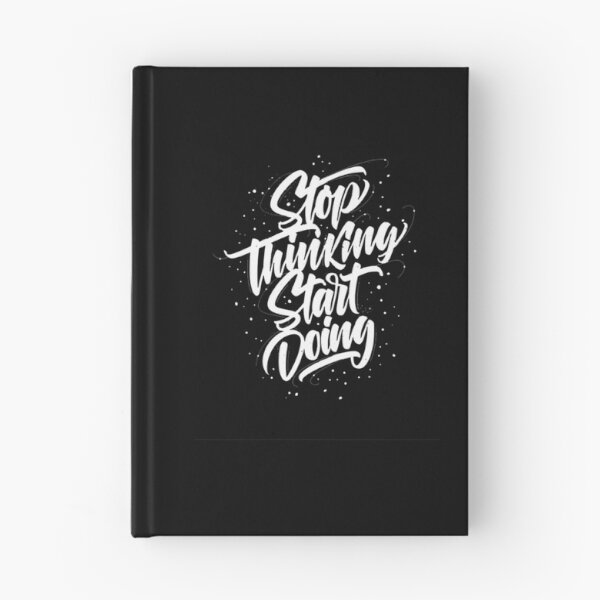 Item preview, Stop Thinking Start Doing designed and sold by italiad-oll.