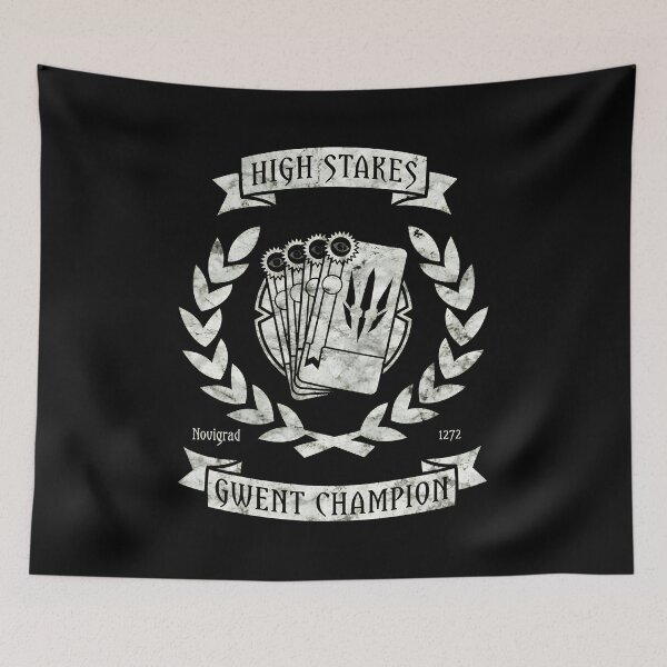Item preview, High Stakes Gwent Champion Victor Crest designed and sold by OsbornRowe.