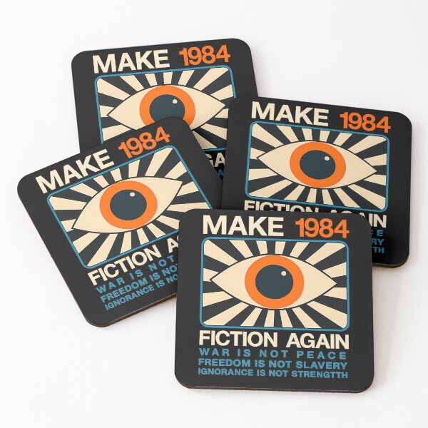 Item preview, Make 1984 Fiction Again Retro Political designed and sold by oscojd-ftgieb.