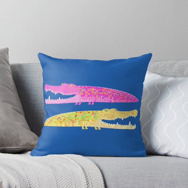 Item preview, Pink Crocodile and Gold Crocodile designed and sold by TamaAnimalArt.