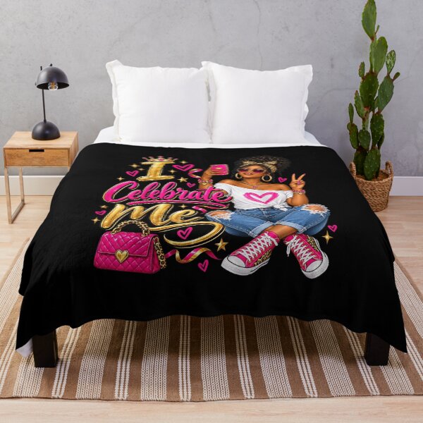 Item preview, I Celebrate Me Black Woman Self Love Confidence designed and sold by NgumohaLanke.