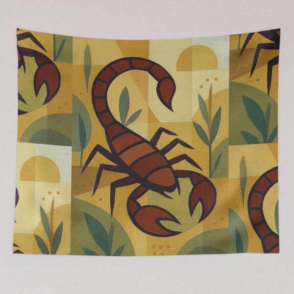 Item preview, Scorpion - a Geometric illustration. designed and sold by GalleryKauffeld.