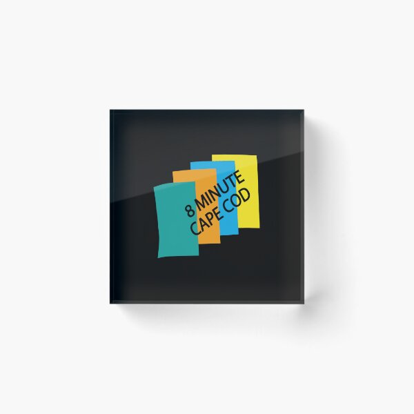 Item preview, 8 Minute Cape Cod Color Block Graphic designed and sold by OsbornRowe.