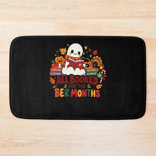 Item preview, All Booked For Ber Months Book Lover Fall Halloween Xmas designed and sold by PAROSSA.
