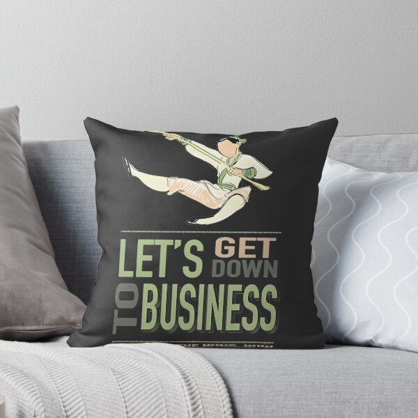 Item preview, Lets Get Down to Business Motivational Quote Design designed and sold by -Rebis-.