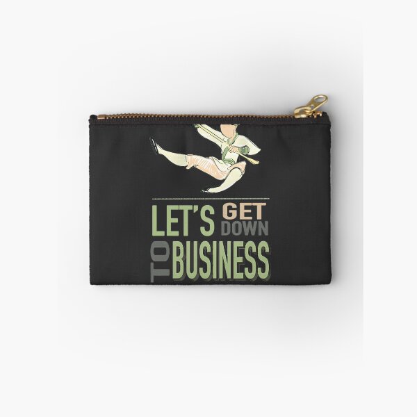 Item preview, Lets Get Down to Business Motivational Quote Design designed and sold by -Rebis-.