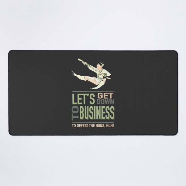 Item preview, Lets Get Down to Business Motivational Quote Design designed and sold by -Rebis-.